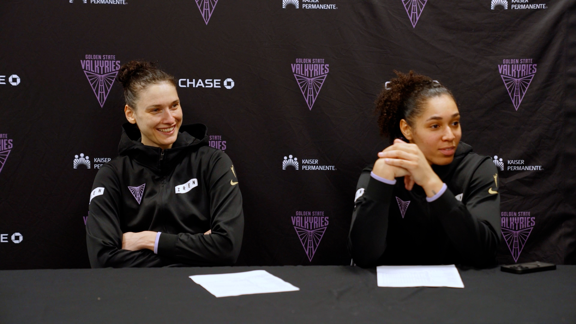 Cecilia Zandalasini and Janelle Salaün Postgame Press Conference | 6/4/26